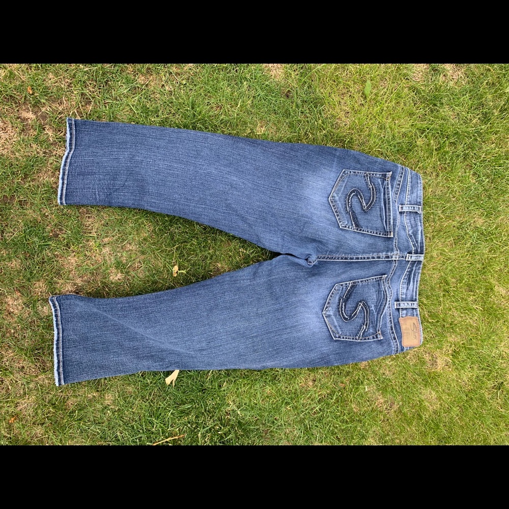 Silver jeans capri